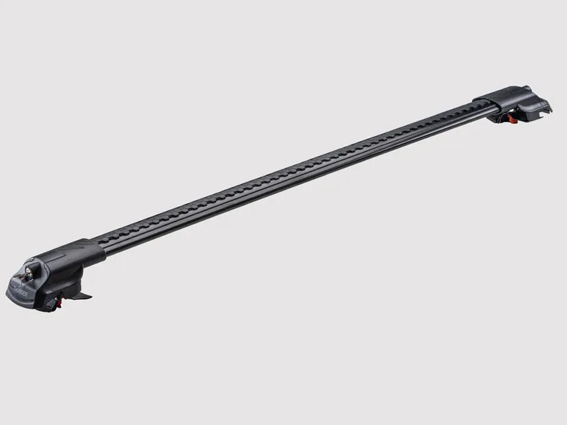 Thunder TRX1 cross bar in black, three-quarter view