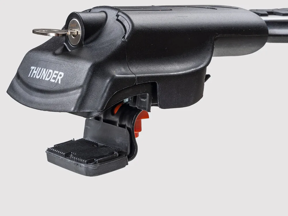 Detalle del perfil aerodinámico de la barra Thunder TRX1