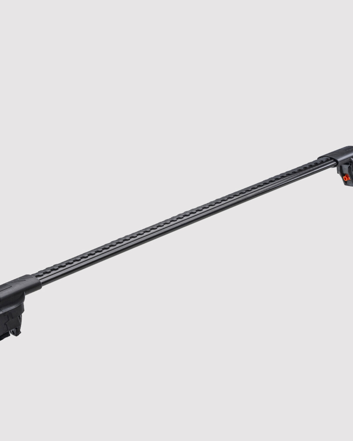 Barra de techo Thunder TRX2 en negro, vista de perfil